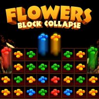 ملصق اللعبة Flowers Blocks Collapse