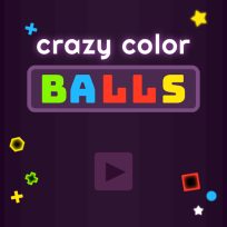 ملصق اللعبة Crazy Color Balls