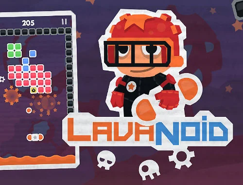 poster of Play LavaNoid Game Online 2024 game