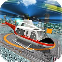 ملصق اللعبة City Helicopter Flight