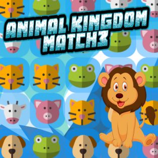 poster of Animal Kingdom Match 3 game