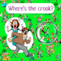 ملصق اللعبة Where’s the crook?