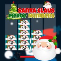 ملصق اللعبة Santa Claus Merge Numbers