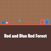 poster of Red and Blue Red Forest game