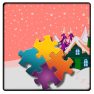 ملصق اللعبة Winter Jigsaw Time