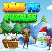 ملصق اللعبة Xmas Pic Puzzler