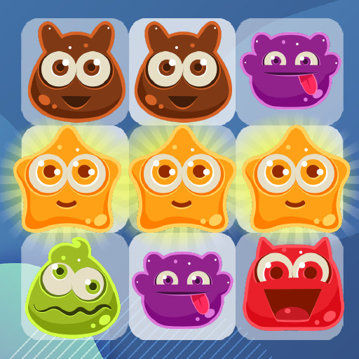 poster of Play Crazy Jelly Match Game Online 2024 game