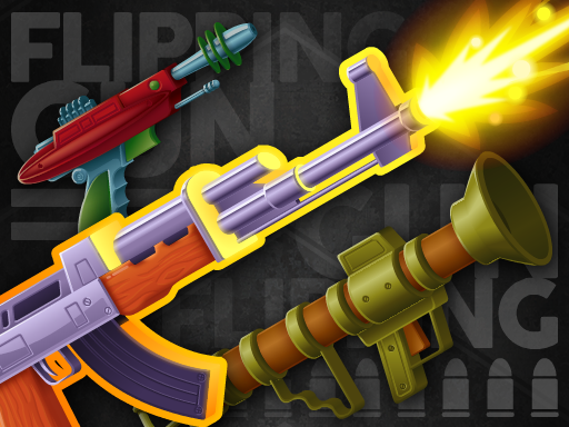 poster of Play Flipping Gun Simulator Game Online 2024 game