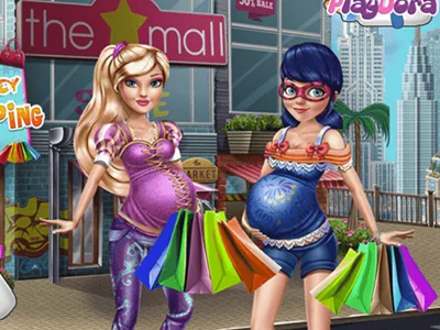 poster of Play Pregnancy Shopping Game Online 2024 game