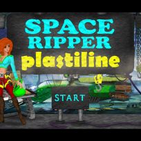 ملصق اللعبة Space Ripper Plastiline