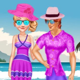 poster of Couple Hawaii Vacation game