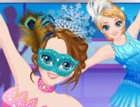 poster of Ice Skater Princess Dressup game