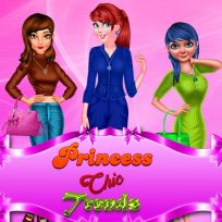 poster of Princesses Chic Trends game