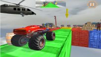 poster of Monster Truck Stunts Sky Driving game