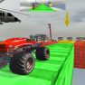 poster of Monster Truck Stunts Sky Driving game