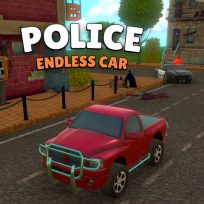 ملصق اللعبة Police Endless Car