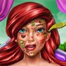 poster of Princess Mermaid Skin Doctor game