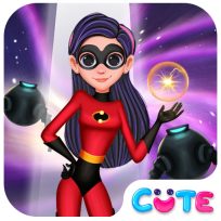 poster of Superhero Violet Fashion Shoot game