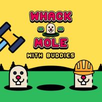 ملصق اللعبة Whack A Mole With Buddies