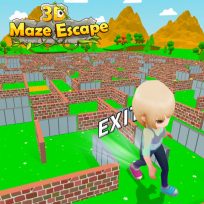 poster of Maze Escape 3D game