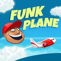 ملصق اللعبة Funky Plane