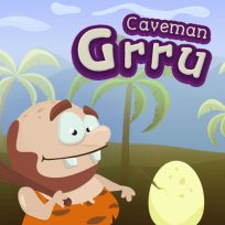 ملصق اللعبة Caveman Grru