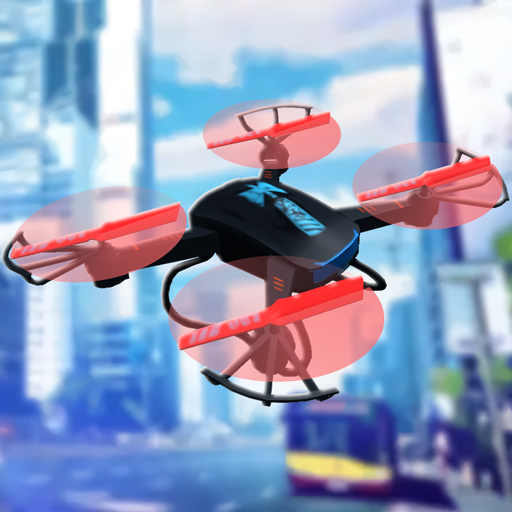poster of Play Real Drone Simulator Game Online 2024 game