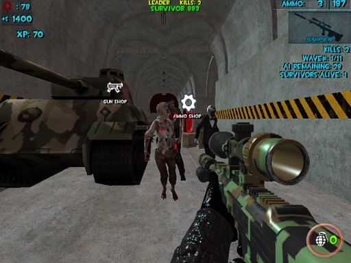 poster of Play Zombie Apocalypse Bunker Survival Z Game Online 2024 game