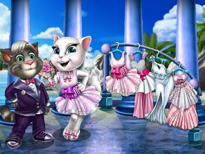poster of Play Angie Summer Wedding Game Online 2024 game