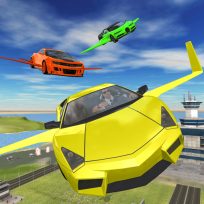 poster of Ultimate Flying Car 3d game