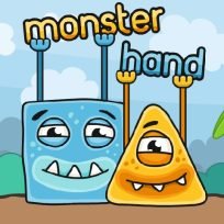 ملصق اللعبة Monster Hands