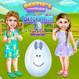 ملصق اللعبة Bestie Hidden and Decorated Egg