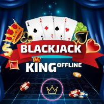 ملصق اللعبة Blackjack King Offline