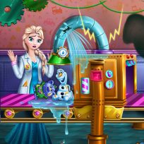 poster of Ice Queen Toys Factory game