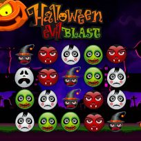 ملصق اللعبة Halloween Evil Blast