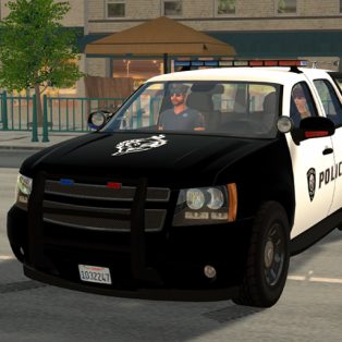 poster of American Police SUV Simulator game