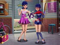 poster of Princess vs Superhero game