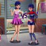 poster of Princess vs Superhero game