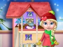 poster of Princess Doll Christmas Decoration game