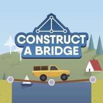 ملصق اللعبة Construct A bridge