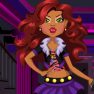 poster of Clawdeen Wolf flirting Dressup game