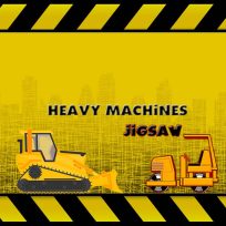 ملصق اللعبة Heavy Machinery Jigsaw