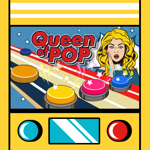 poster of Play Queen of Pop Game Online 2024 game