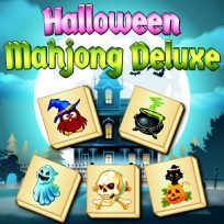 ملصق اللعبة Halloween Mahjong Deluxe