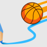 ملصق اللعبة Basketball Line