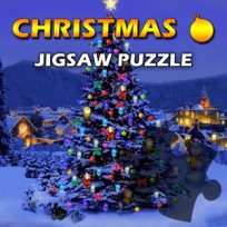 ملصق اللعبة Jigsaw Puzzle Christmas