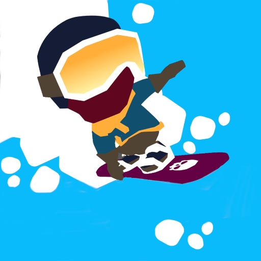 poster of Play Downhill Chill Game Online 2024 game