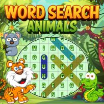 ملصق اللعبة Word Search Animals