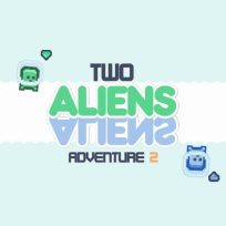 ملصق اللعبة Two Aliens Adventure 2