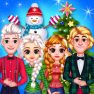 poster of Frozen Princess Christmas Celebration game